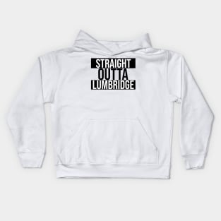 Straight Outta Lumbridge Kids Hoodie